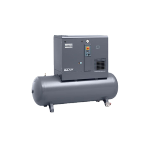 Винтовой компрессор GX 7-10 Р на ресивере